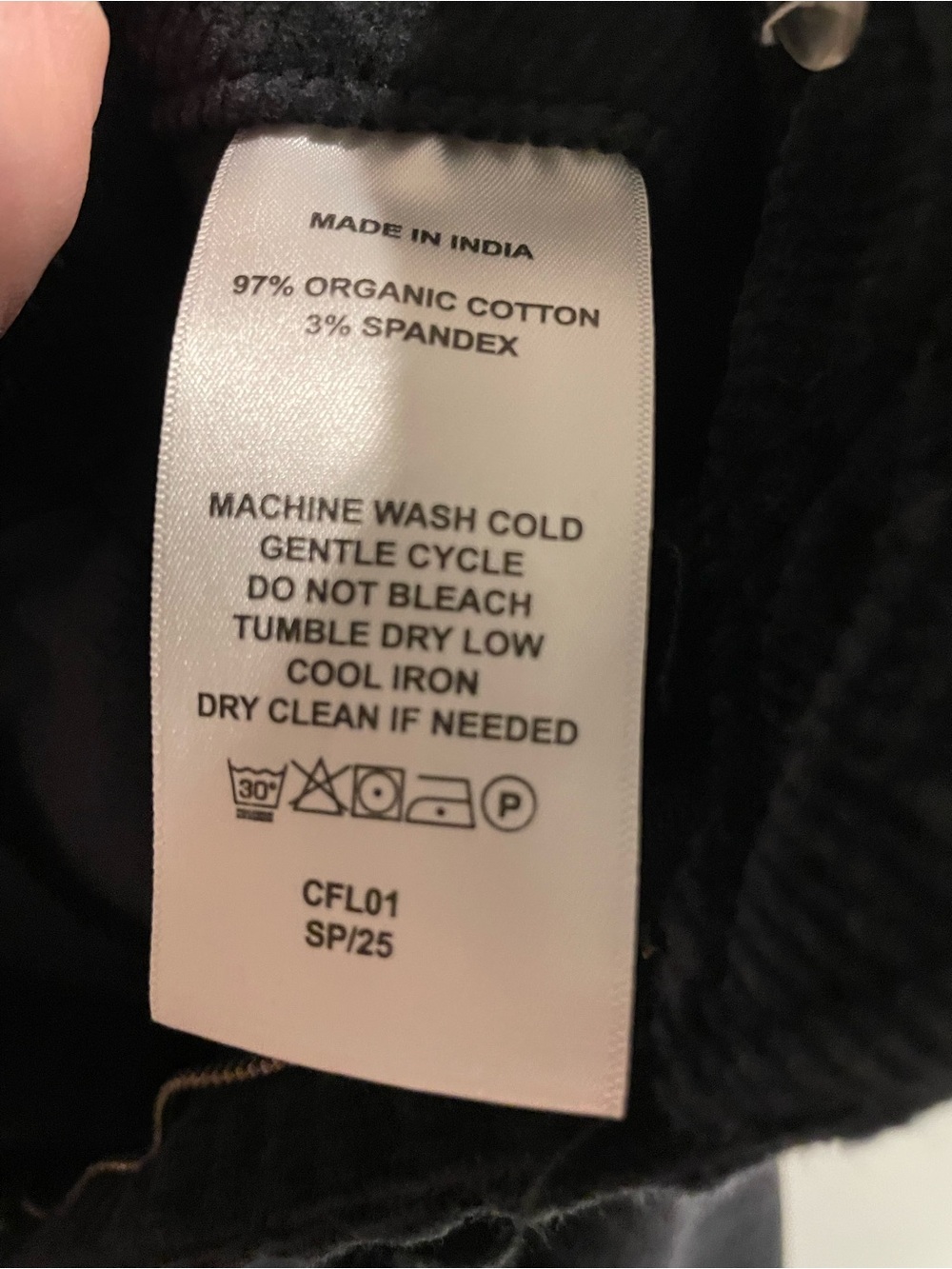Quince navy corduroy pants 16 - Picture 5 of 5